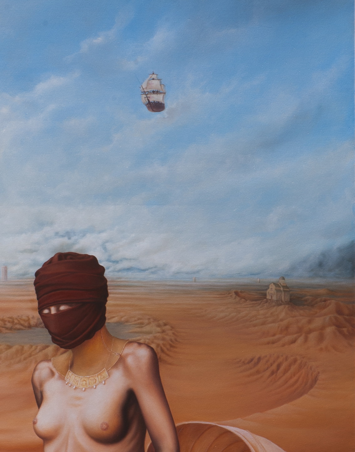 Temptation, 162 x 195 cm, oil on canvas, 2015